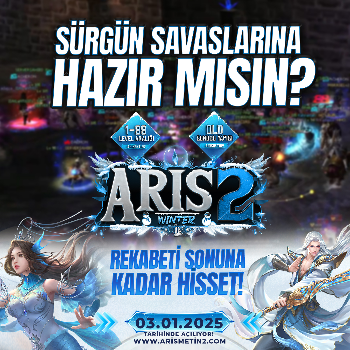 Aris2 Winter Sunucusu 1-99 Oldschool Server